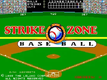 Strike Zone Baseball